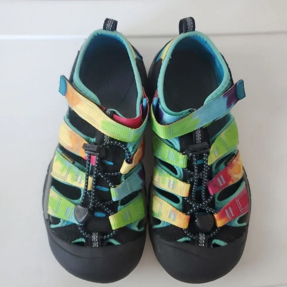 Keen Newport H2 Waterproof Sport Sandals Kids Sz 4 Trail Outdoors Closed Toe